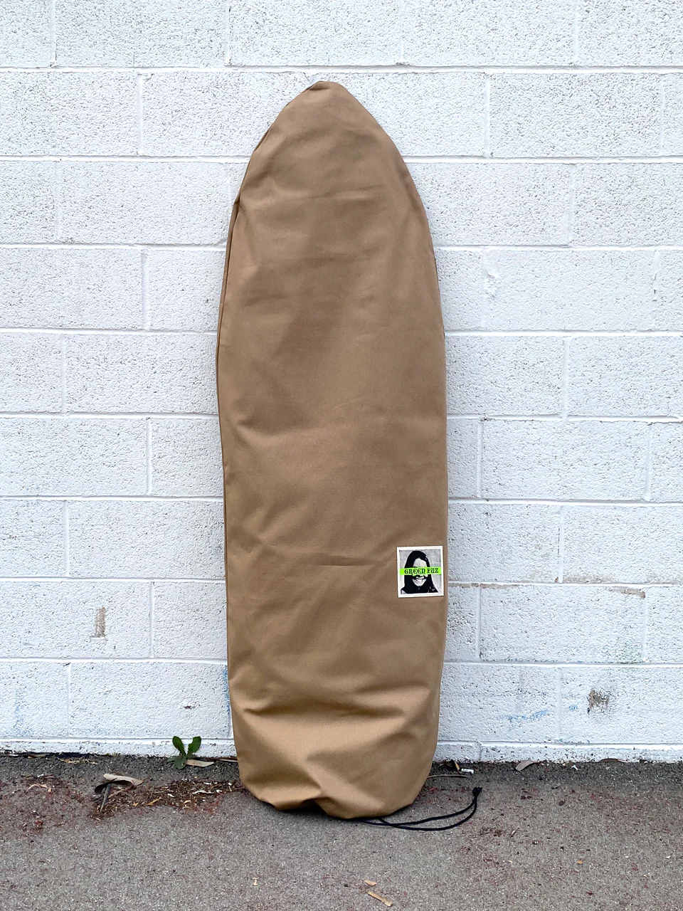 GREEN FUZ 6'6" BLANCO POINT BOARD BAG／MADE IN USA WHITE / BROWN キャンバスボードバッグ